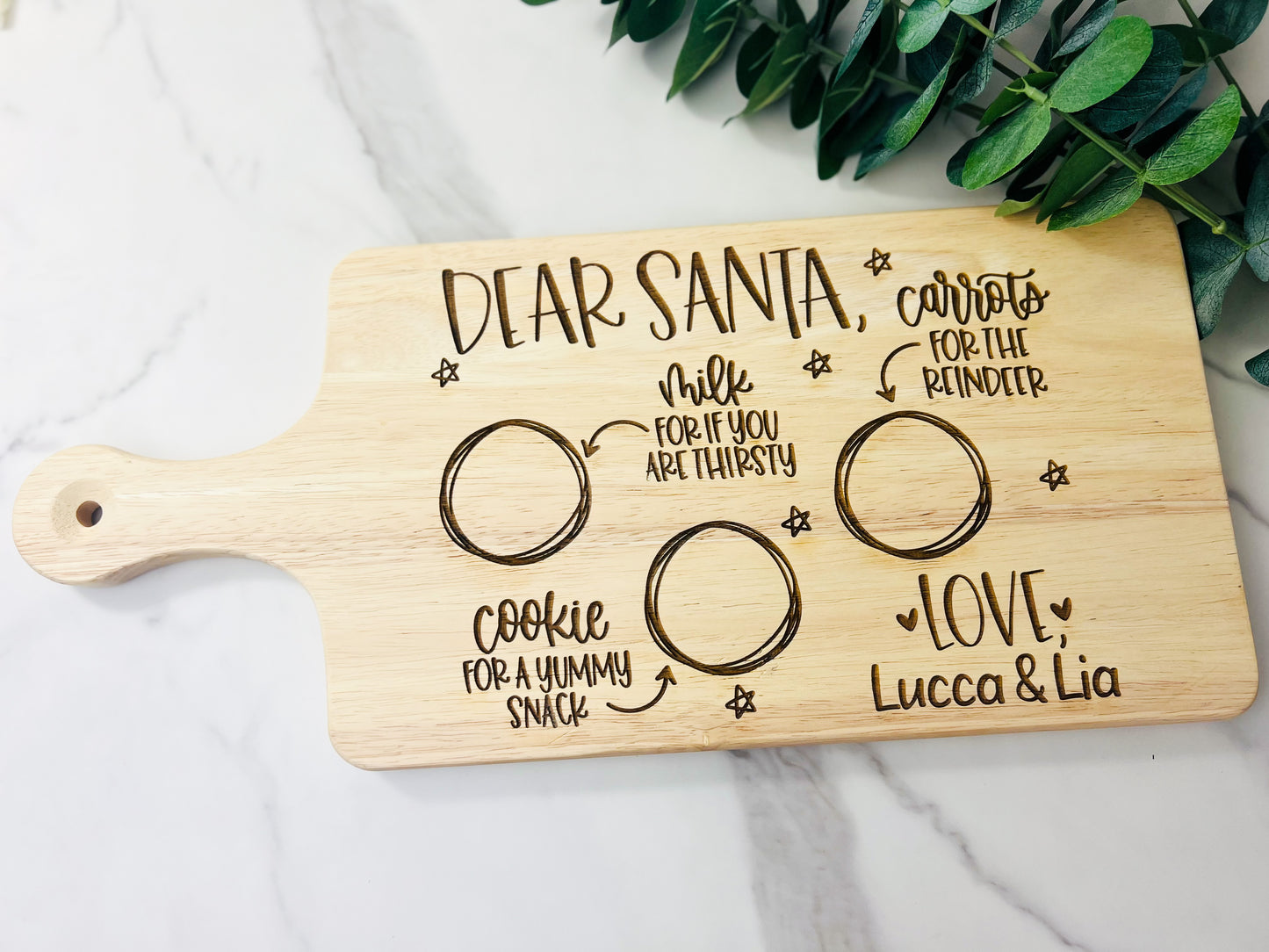 Santa Tray Board