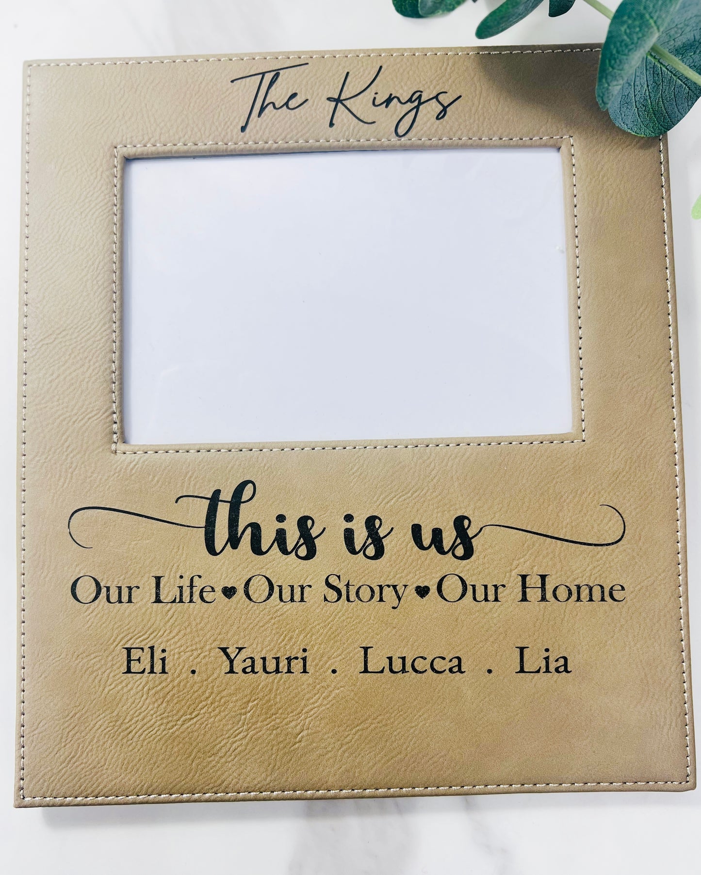 Photo Frames Laser Engraved