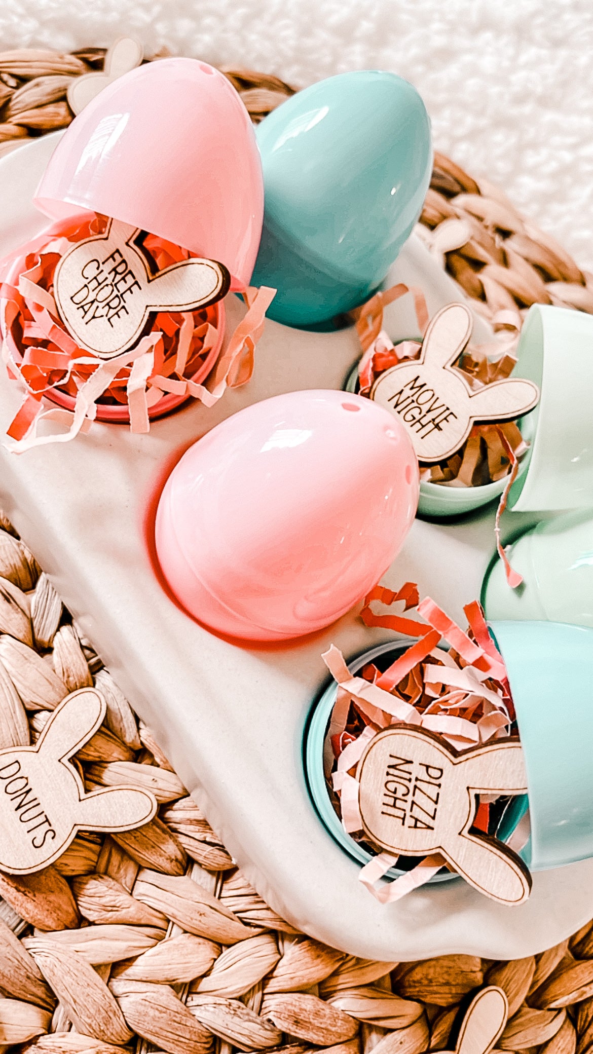 Easter Egg Wooden Tokens