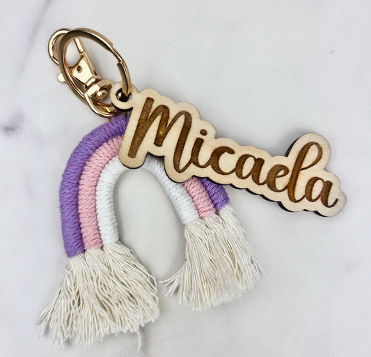 Personalized Wooden Keychains